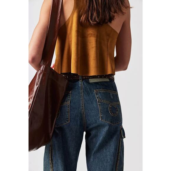 One Teaspoon Women’s Mid-Rise Modern‎ Cargo Motion Zippered Pants Sz 25 - Picture 3 of 10